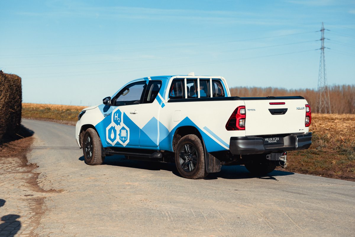 Lancering van Toyota Hilux op waterstof